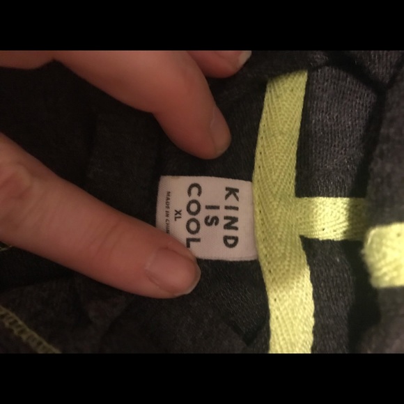 Grey star hoodie tunic - Picture 2 of 2